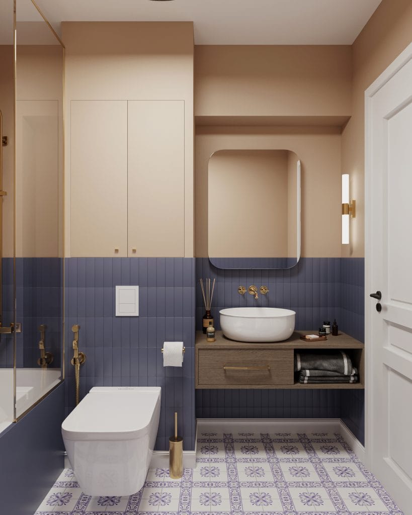 Baie apartament 1 cameră Tip 4 Onyx Residence Iași