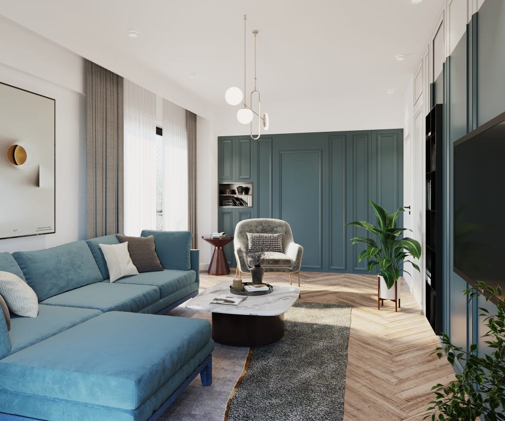 Amenajare interior apartament Onyx Residence Iași