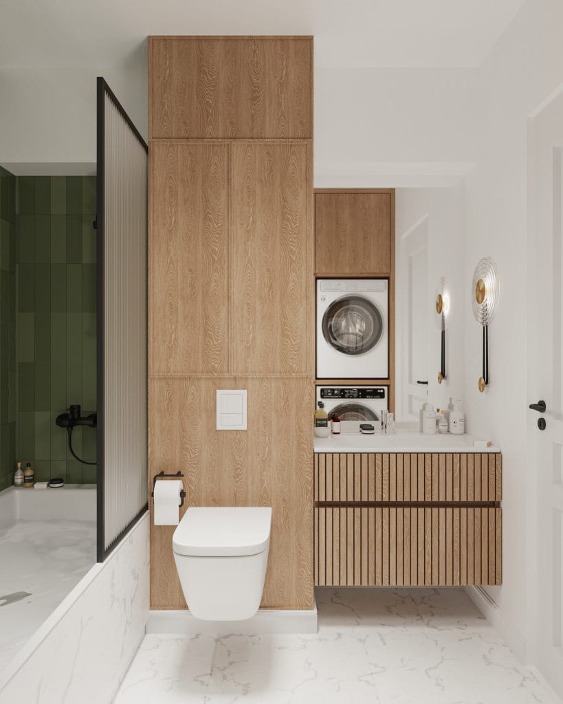 Baie apartament 3 camere Tip 1 Onyx Residence Iași