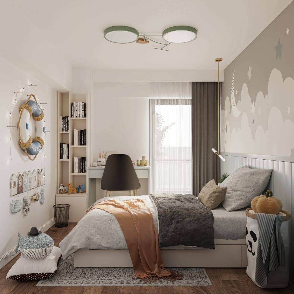 Cameră de copii apartament 3 camere Tip 2 Onyx Residence Iași