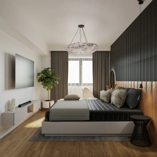 Dormitor apartament 2 camere 56.52 mp Tip 2 Q4 Onyx Residence Iași