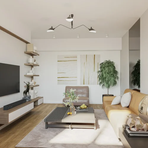 Living apartament 2 camere decomandat Tip 2 Q4 Onyx Residence Iași