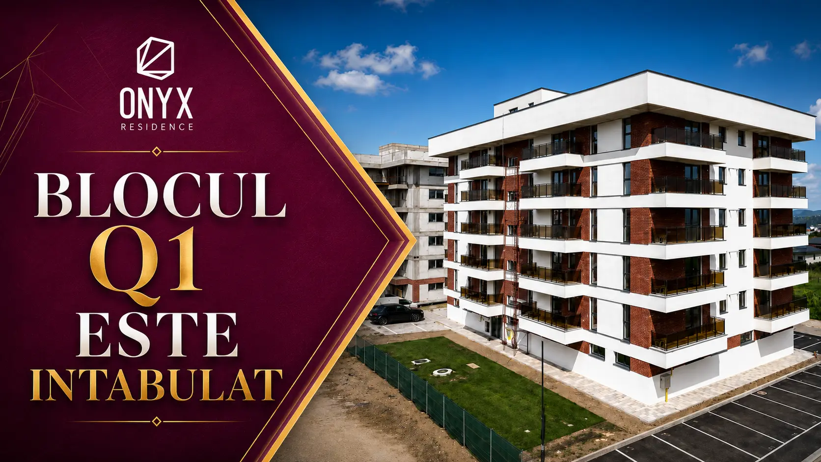 Blocul Q1 din Onyx Residence este intabulat Blocul Q1 din Onyx Residence, Iași, este intabulat