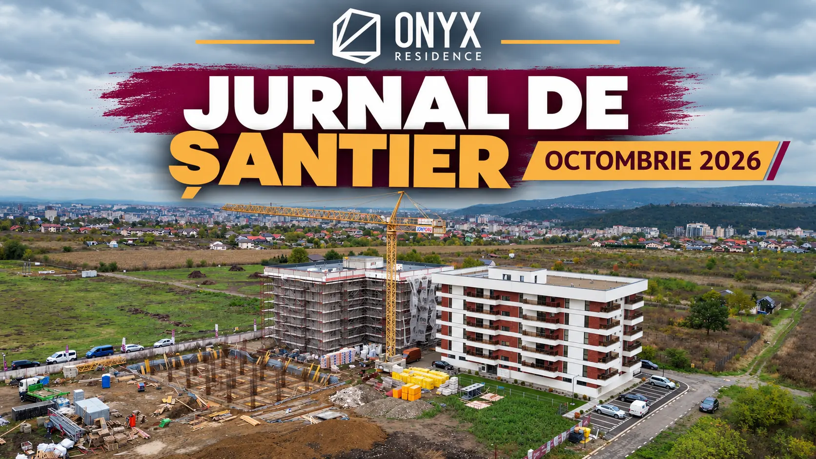 Jurnal de șantier Onyx Residence Octombrie 2026 – stadiul lucrărilor la blocurile Q2 și Q4